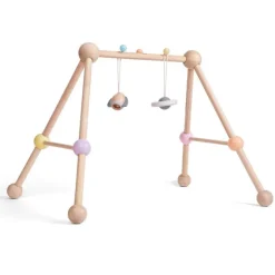 Activity Toys|Plan Toys Wooden Play Gym - Pastel