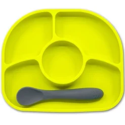 Tableware|bbluv Yümi Silicone Plate and Spoon Set