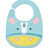 Bibs & Burp Cloths|Skip Hop Zoo Silicone Bibs